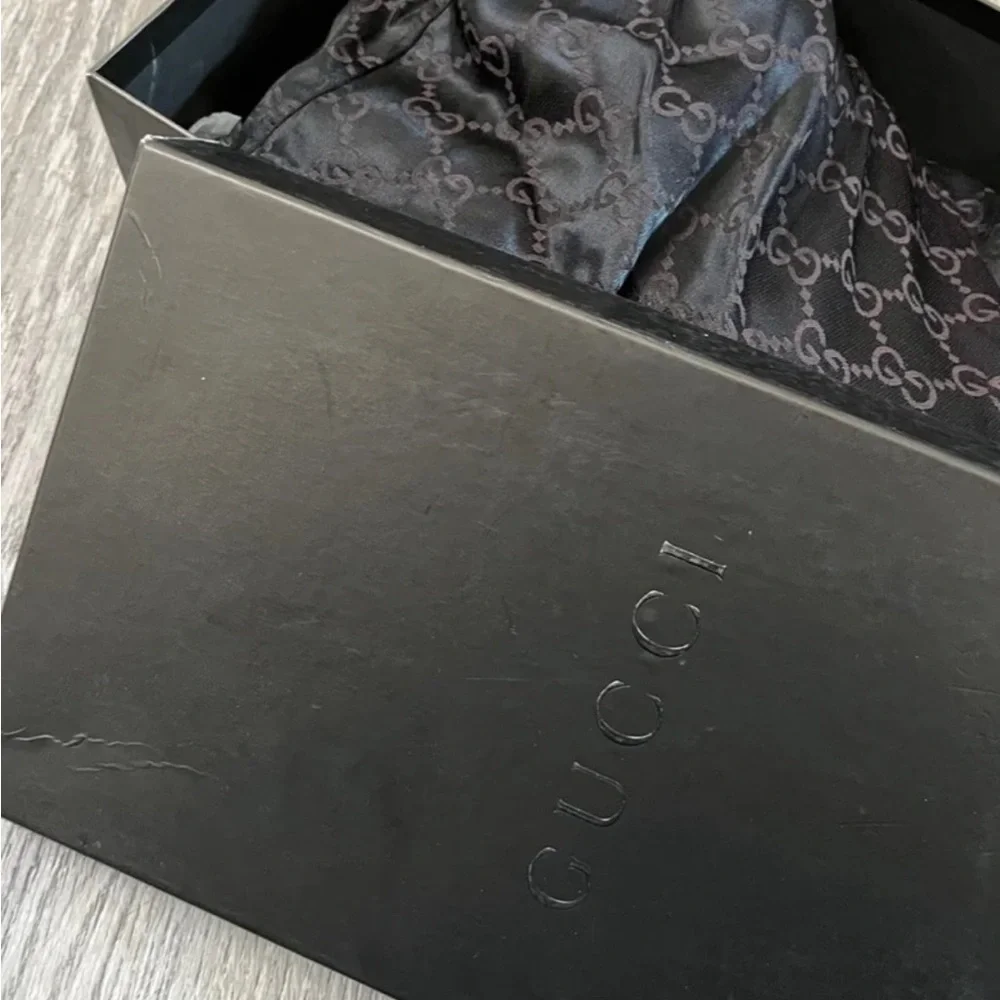 Vintage Gucci Men's Dark Brown Suede Boots - Picture 10 of 11